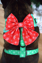 Load image into Gallery viewer, Sailor Bow Tie - Snowflakes