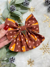 Load image into Gallery viewer, Sailor Bow Tie - Pumpkin Pie Lover